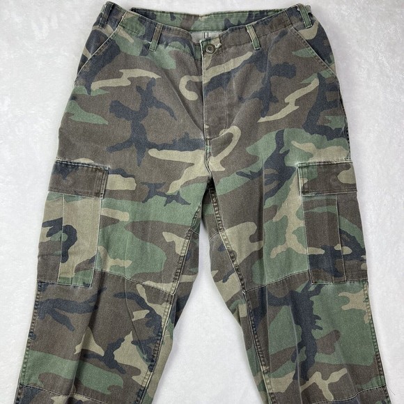 American Vintage Pants Vintage 9s Camo Cargo Military Pants 36x32